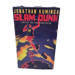 Jonathan Kuminga Slam Dunk Bobblehead 2024 Golden State Warriors NBA Dunking NEW